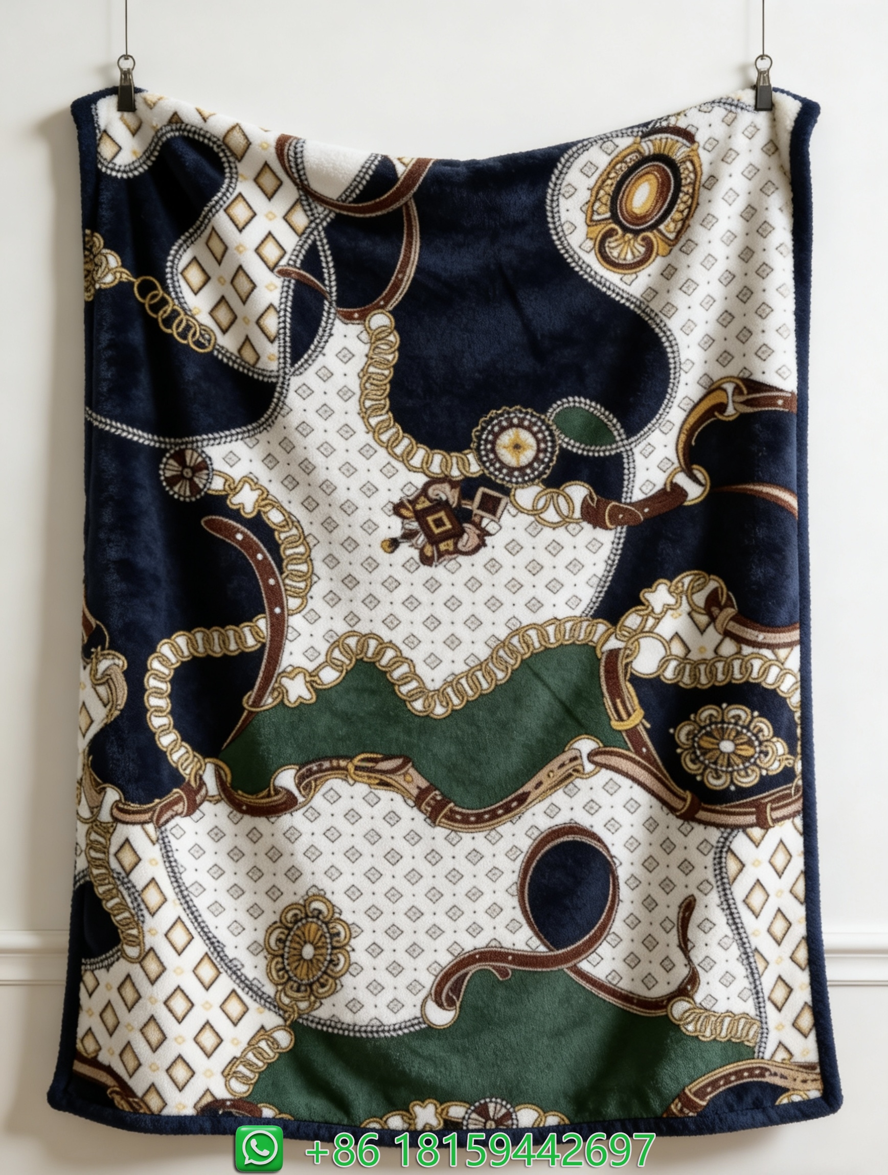 Hermes Throw Blankets